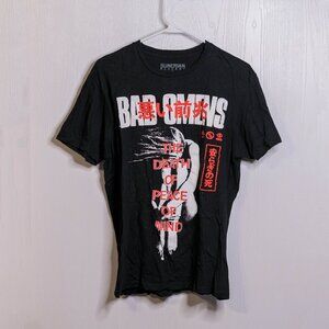 Bad Omens TDOPM Black and Red Slim T-Shirt Size Medium